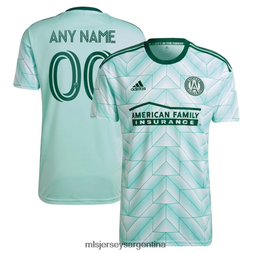 MLS Jerseys hombres atlanta united fc adidas mint 2022 réplica del kit del bosque camiseta personalizada 2T40R8650 jersey
