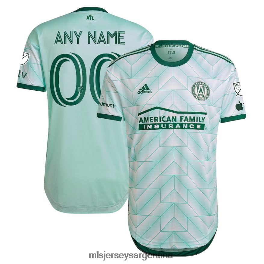 MLS Jerseys hombres atlanta united fc adidas mint 2023 the forest kit auténtica camiseta personalizada 2T40R8183 jersey