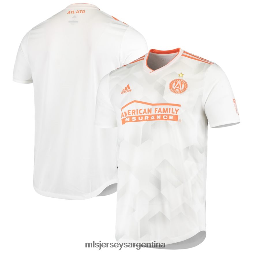 MLS Jerseys hombres camiseta replica atlanta united fc adidas blanca segunda 2019 2T40R8773 jersey