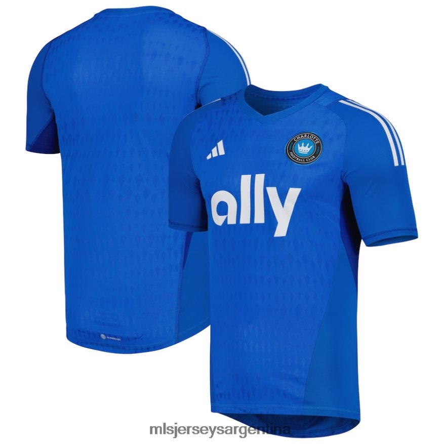 MLS Jerseys hombres camiseta de portero replica charlotte fc adidas azul 2023 2T40R8220 jersey
