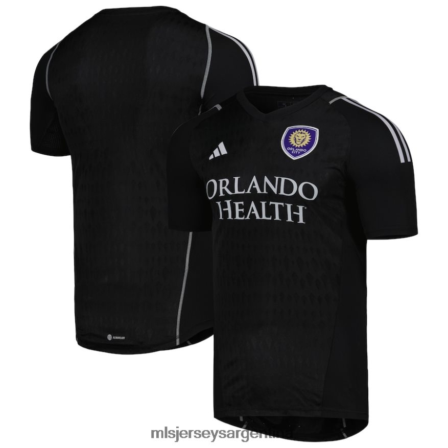 MLS Jerseys hombres camiseta de portero réplica adidas negra 2023 orlando city sc 2T40R8333 jersey