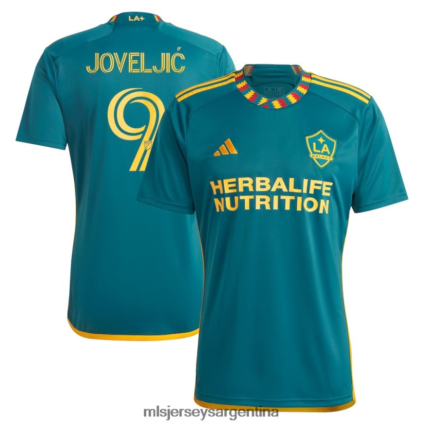 MLS Jerseys hombres la galaxy deja joveljic adidas verde 2023 la kit réplica camiseta de jugador 2T40R8961 jersey