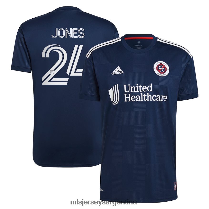 MLS Jerseys hombres revolución de nueva inglaterra dejuan jones adidas azul marino 2023 the liberty kit replica player jersey 2T40R8802 jersey