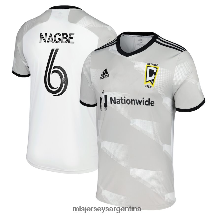 MLS Jerseys hombres camiseta de columbus crew darlington nagbe adidas blanca 2022 gold standard réplica de jugador 2T40R8746 jersey