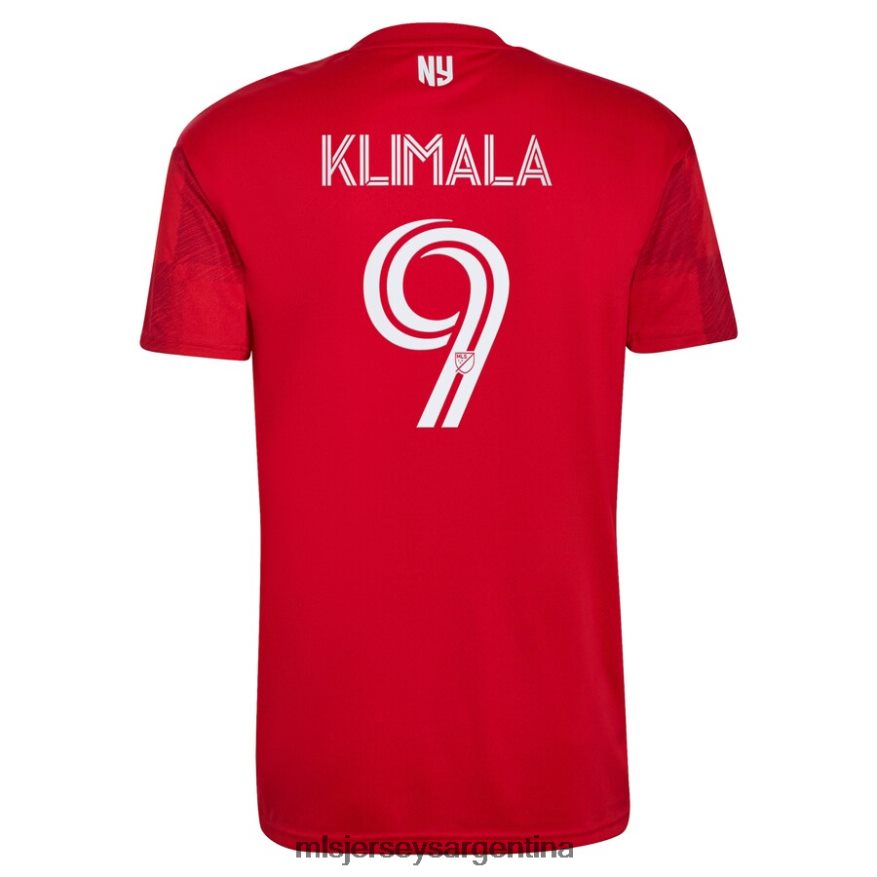 MLS Jerseys hombres camiseta adidas new york red bulls patryk klimala roja 2022 1ritmo replica jugador 2T40R81005 jersey
