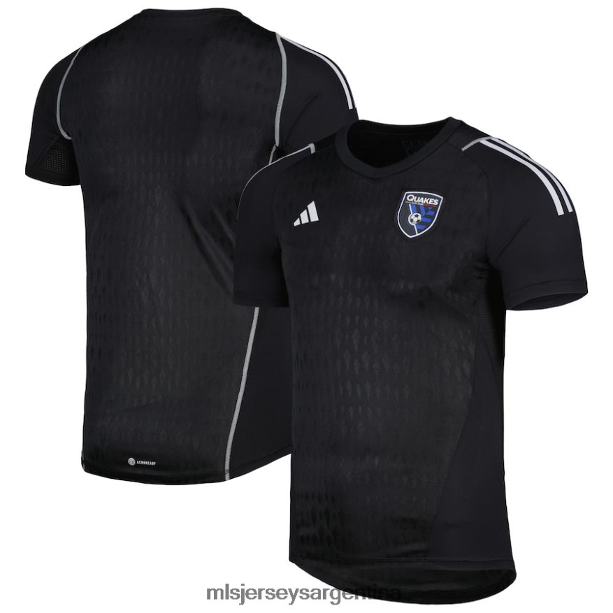 MLS Jerseys hombres terremotos de san jose adidas camiseta de portero replica negra 2023 2T40R8583 jersey