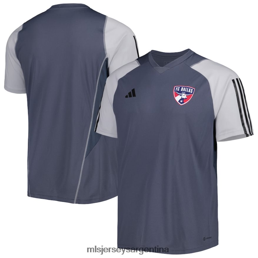 MLS Jerseys hombres camiseta de entrenamiento de campo fc dallas adidas gris 2023 2T40R8432 jersey