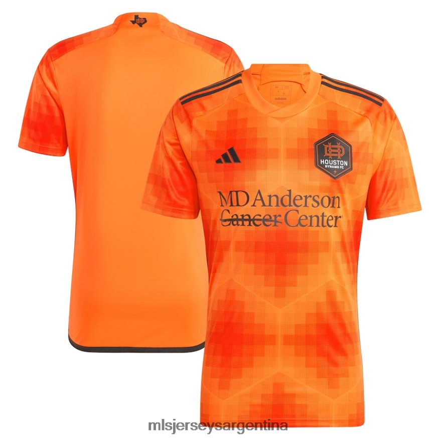 MLS Jerseys hombres camiseta houston dynamo fc adidas naranja 2023 réplica el sol 2T40R853 jersey