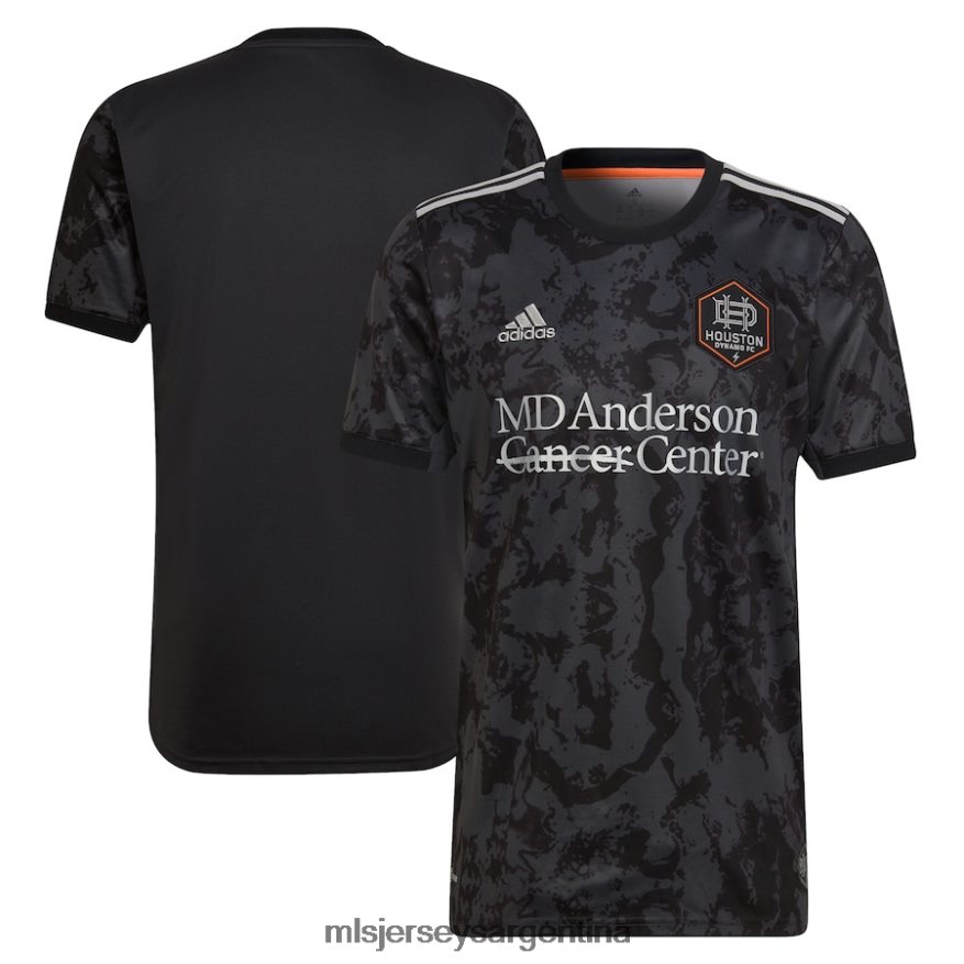 MLS Jerseys hombres houston dynamo fc adidas negro 2022 camiseta de la ciudad del bayou réplica camiseta en blanco 2T40R8320 jersey