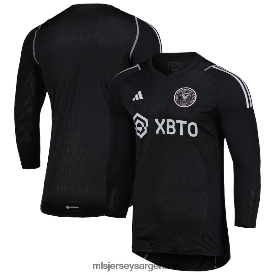 MLS Jerseys hombres camiseta réplica de manga larga de portero adidas negra inter miami cf 2023 2T40R8649 jersey
