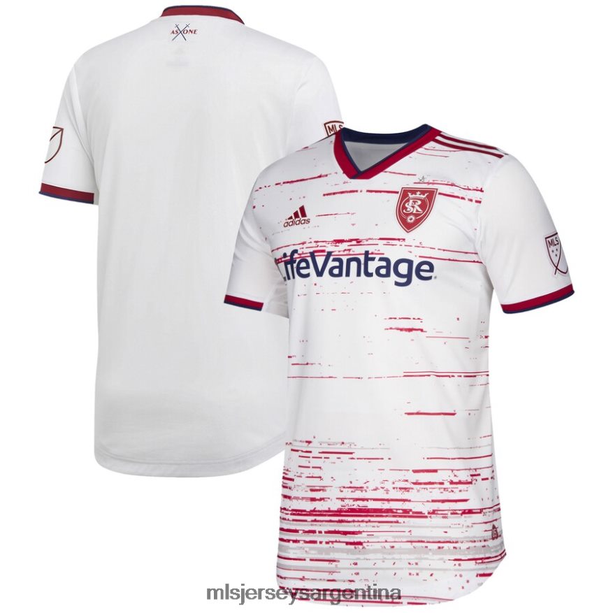 MLS Jerseys hombres camiseta real salt lake adidas blanca 2019 secundaria auténtica 2T40R81064 jersey