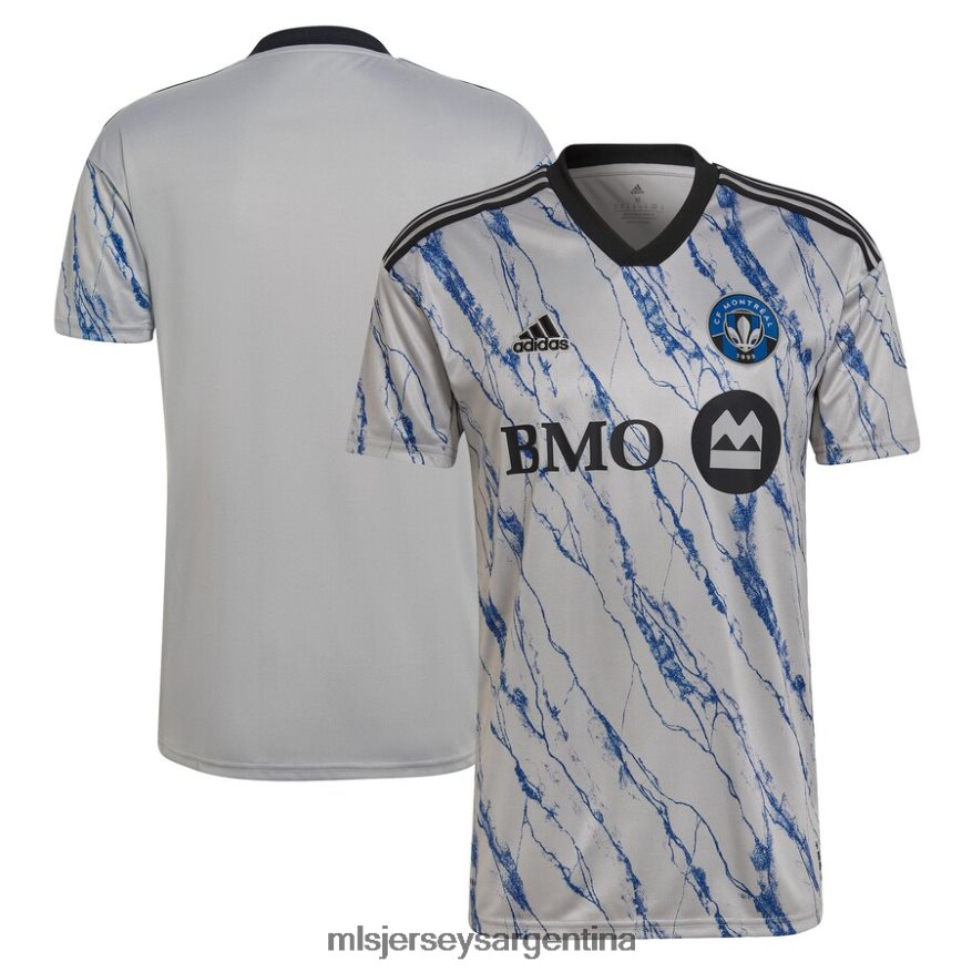 MLS Jerseys hombres cf montreal adidas gris 2023 réplica secundaria camiseta 2T40R8663 jersey
