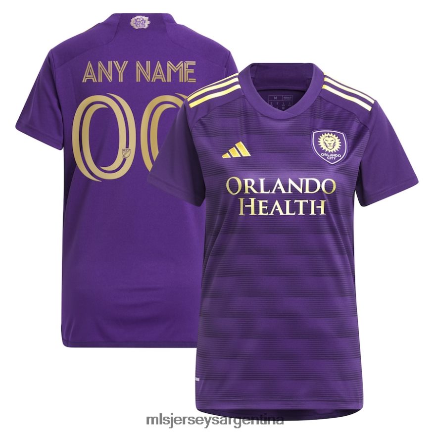 MLS Jerseys mujer orlando city sc adidas púrpura 2023 the wall kit réplica camiseta personalizada 2T40R8513 jersey