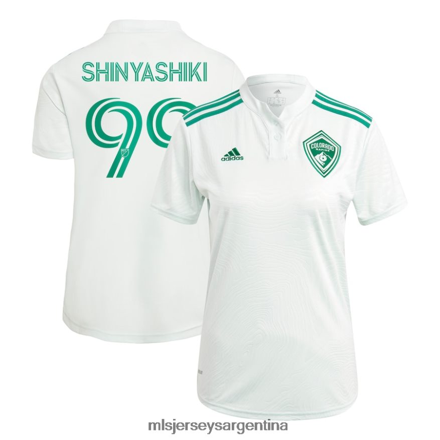 MLS Jerseys mujer colorado rapids andre shinyashiki adidas verde 2021 clase cinco réplica camiseta de jugador 2T40R81368 jersey