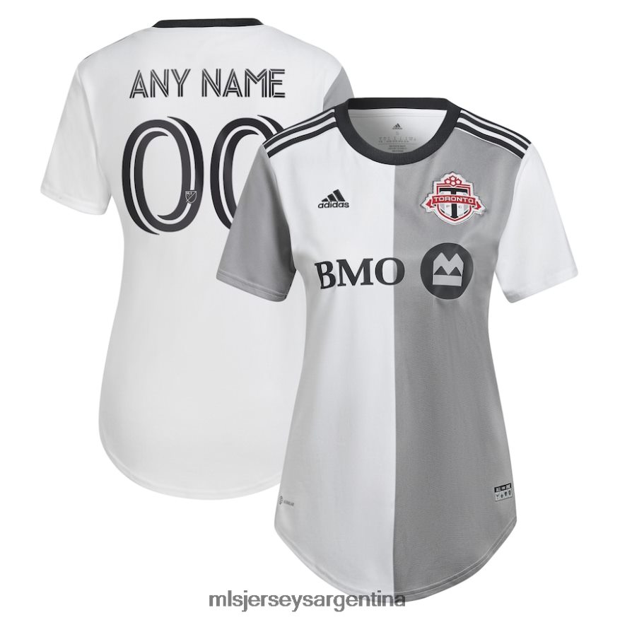 MLS Jerseys mujer camiseta personalizada réplica del kit comunitario adidas blanco 2022 del toronto fc 2T40R81009 jersey