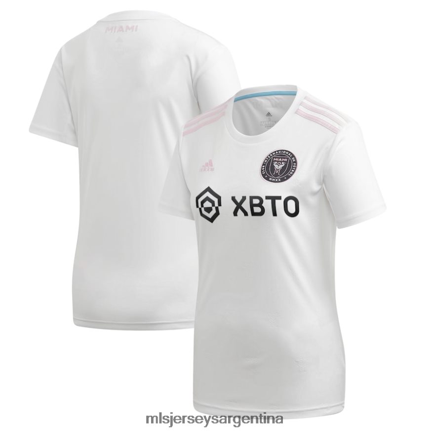 MLS Jerseys mujer camiseta replica primaria inter miami cf adidas blanca 2020 2T40R8688 jersey