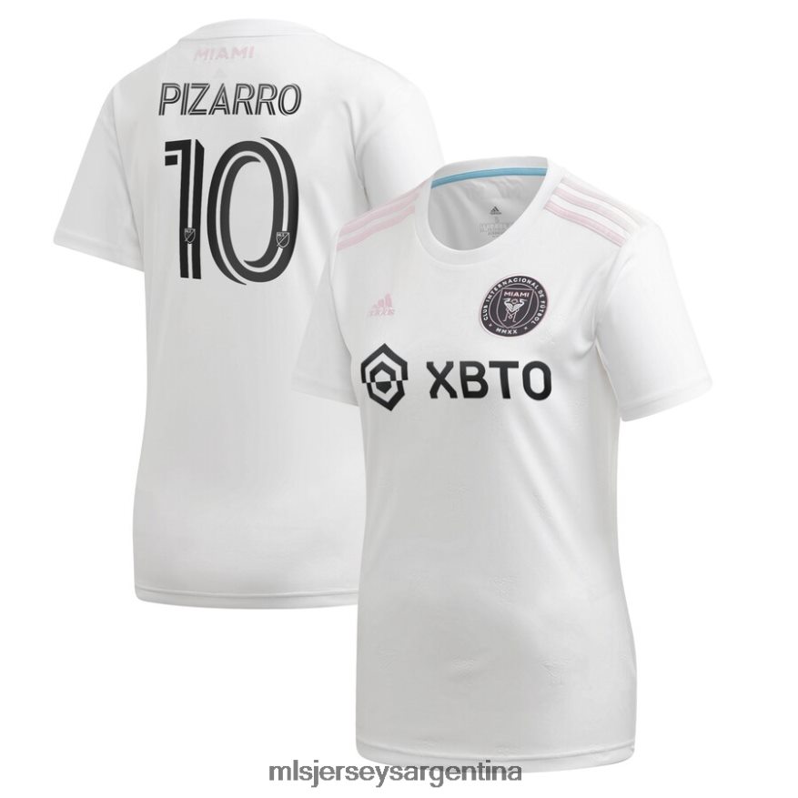 MLS Jerseys mujer camiseta inter miami cf rodolfo pizarro adidas blanca 2020 réplica primaria del jugador 2T40R81290 jersey