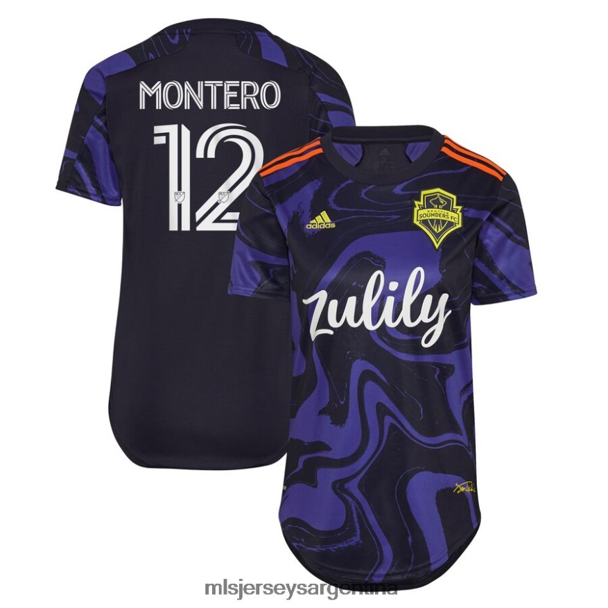 MLS Jerseys mujer seattle sounders fc fredy montero adidas púrpura 2021 the jimi hendrix kit réplica camiseta del jugador 2T40R81291 jersey