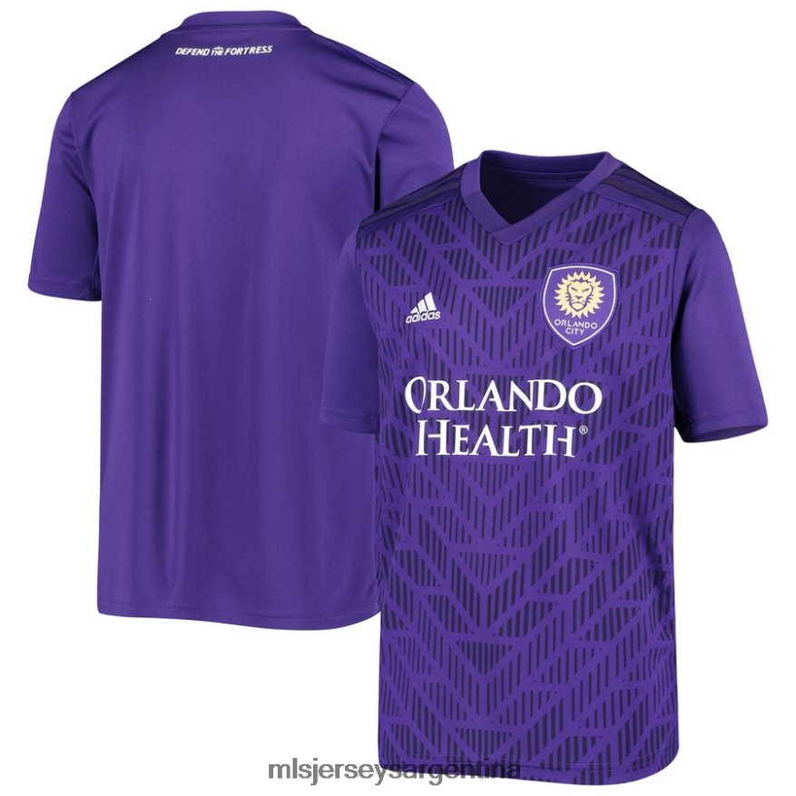 MLS Jerseys niños orlando city sc adidas púrpura primera réplica camiseta 2020 2T40R8289 jersey