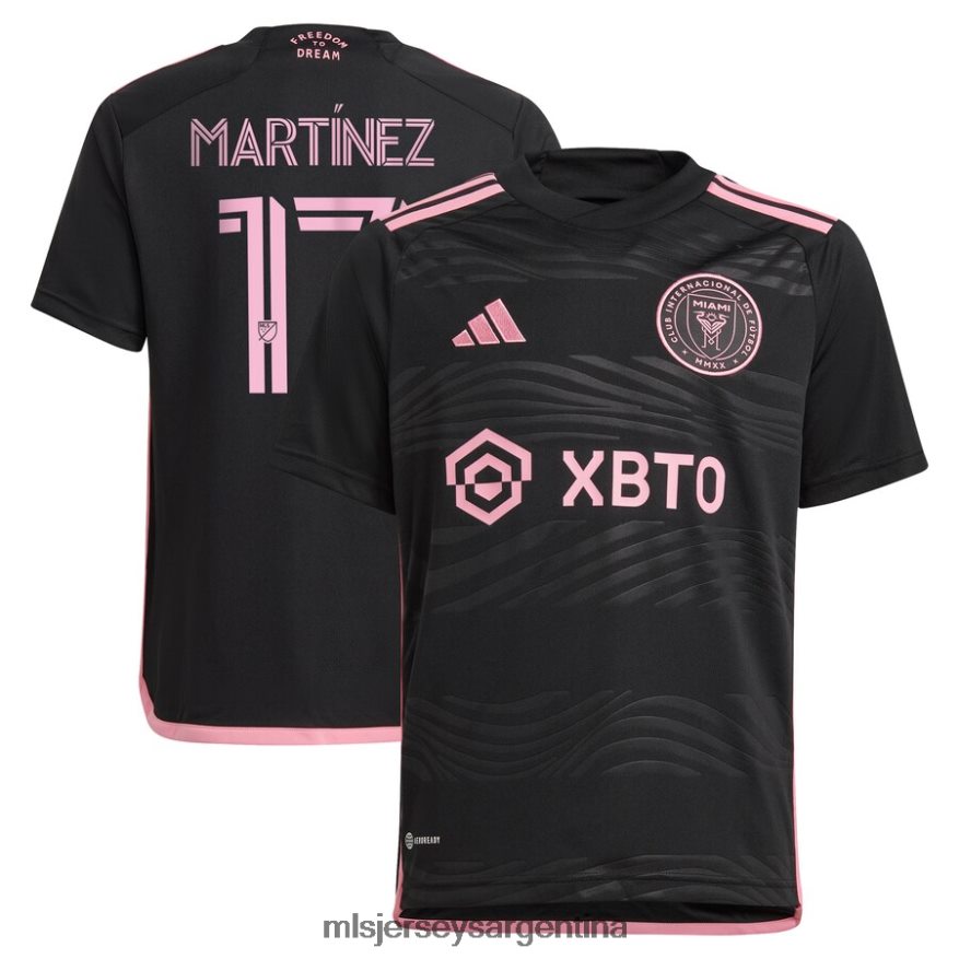 MLS Jerseys niños inter miami cf josef martinez adidas negro 2023 la noche réplica camiseta jugador 2T40R8295 jersey