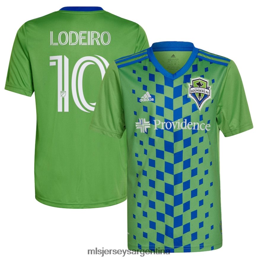 MLS Jerseys niños seattle sounders fc nicolas lodeiro adidas verde 2023 legado verde réplica camiseta del jugador 2T40R81133 jersey